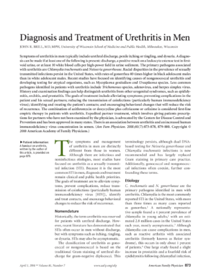 Τα άτυπα μικρόβια στην ουρηθρίτιδα (Brill, 2010)